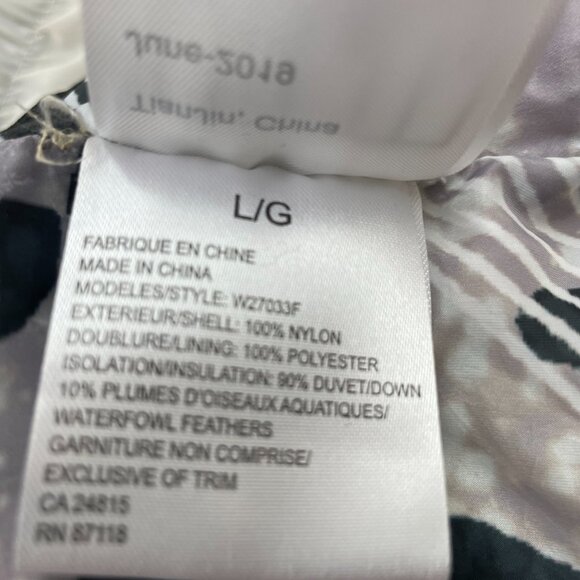 Liquid, White Puffer Jacket, Women's Size Large  BRAND NEW! - Picture 8 of 9